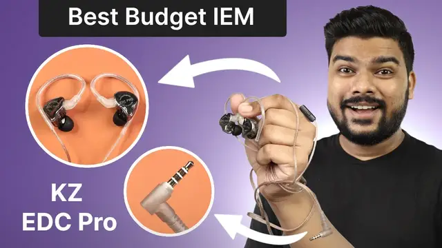 'Video thumbnail for Best Budget IEM Under ₹1000 | KZ EDC Pro Review'