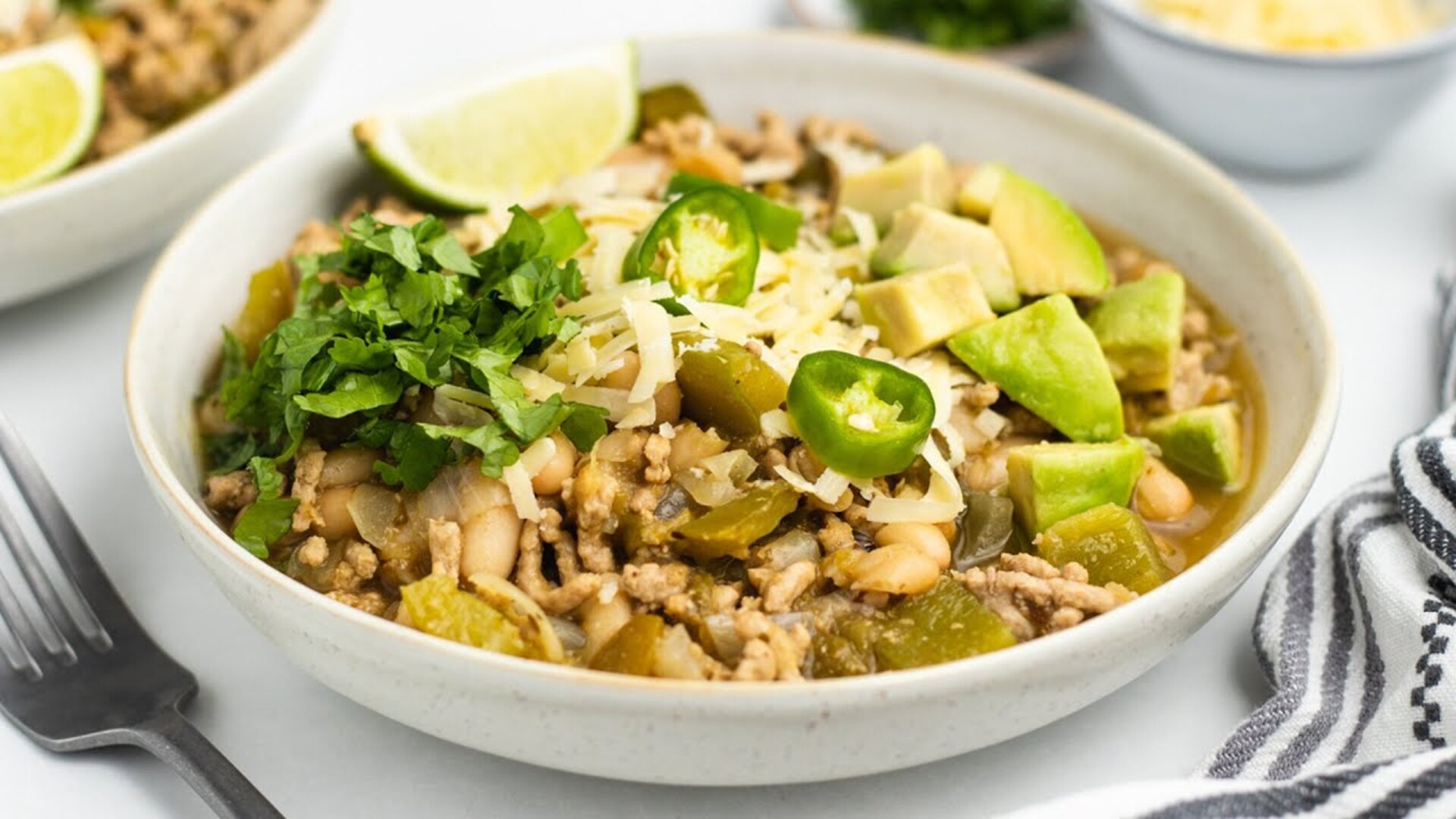 Video thumbnail for Pork And Green Chile Chili Recipe