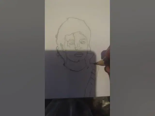 Video thumbnail for #michaeljackson #artdrawing