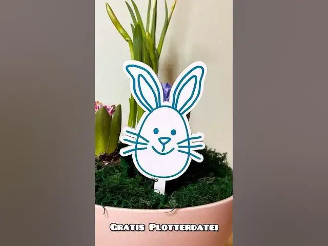 Video thumbnail for 🐰Hasenei plotten 🐰Gratis Plotterdatei für Ostern 🐣 #plotter #cricut #osterdeko