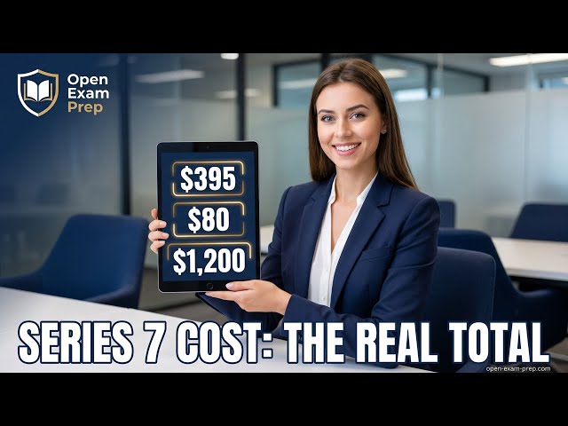 Video thumbnail for Series 7 Exam Cost 2026: The Full $395 Fee Breakdown