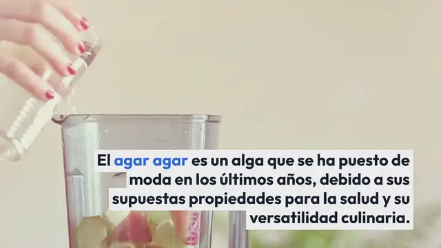 Video thumbnail for Prepara gelatina con el alga agar agar