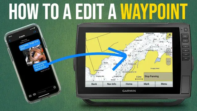 Video thumbnail for How to edit a waypoint on your Garmin Chartplotter