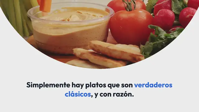 Video thumbnail for Hummus con coles de Bruselas asadas y aderezo de zumaque y menta