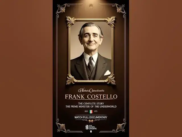 Video thumbnail for The Mafia Boss Who NEVER Killed Anyone (But Controlled NYC)  #mafia #organizedcrime #crime #fbi