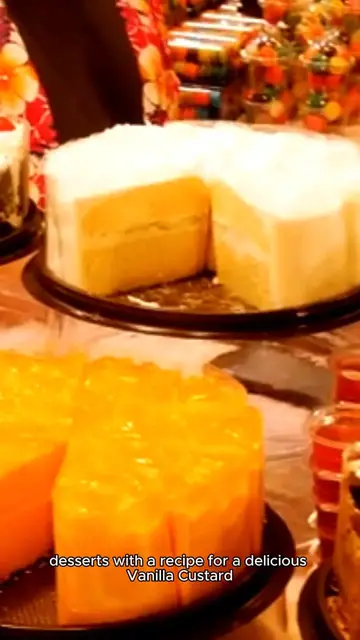 'Video thumbnail for Vanilla flavour Custer recipe'