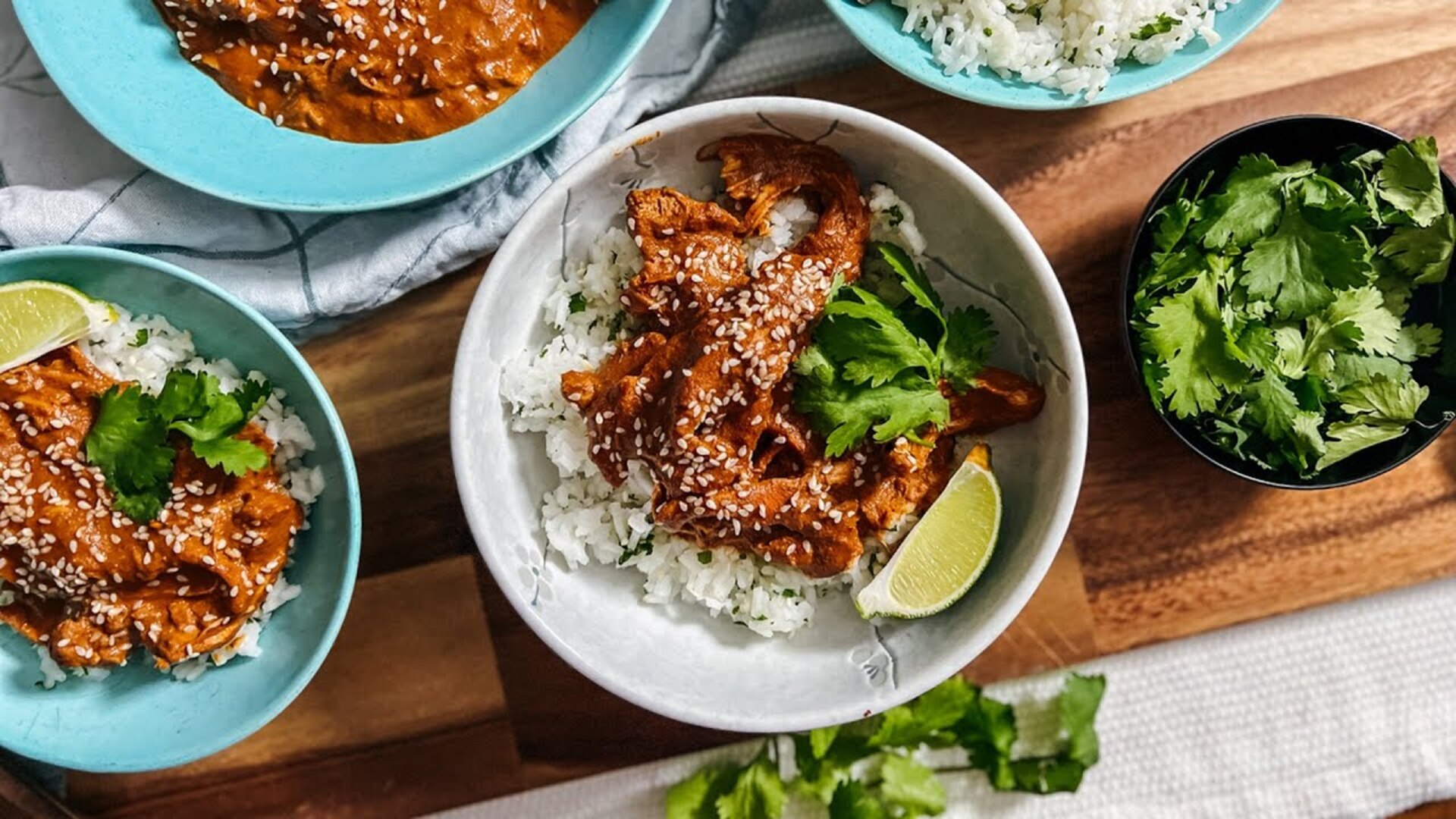 Video thumbnail for Slow Cooker Chicken Mole Recipe