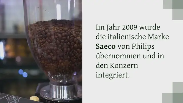 Video thumbnail for Saeco Kaffeevollautomat Test 2024: Vergleich der Modelle