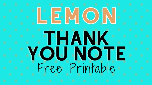 'Video thumbnail for lemonade thank you humix video'