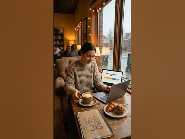 Video thumbnail for Cozy Study Vibes ☕ FREE Exam Prep #Shorts #StudyWithMe