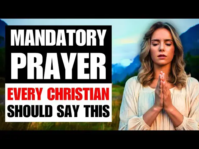 Video thumbnail for YOU SHOULD SAY IN THE MORNING | PRAYER FOR EVERY REAL CHRISTIANS