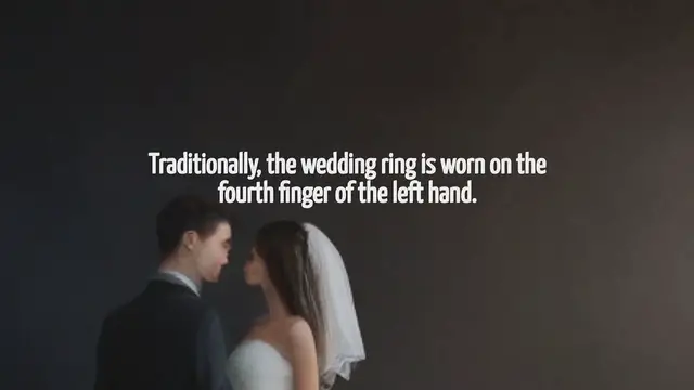 Video thumbnail for What Hand Does The Wedding Ring Go On