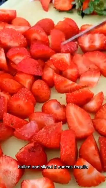 Video thumbnail for strawberry margarita recipe