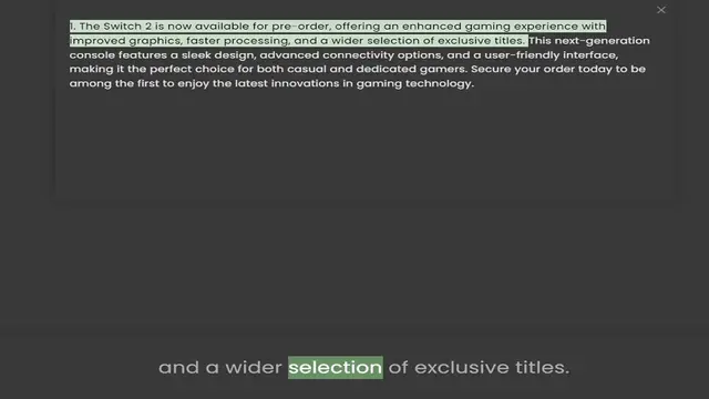 Video thumbnail for improved graphics, faster processing, and a wider selection of exclusive titles. This next-generation console features a sleek design, advanced connectivity options, and a user-friendly interface, making it the perfect choice for both cas