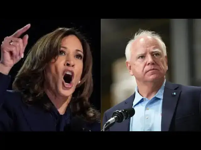 Video thumbnail for Wow! - Kamala Harris Goes Scorched Earth, Scolds Her VP Pick Tim Walz