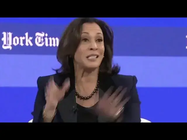 Video thumbnail for Kamala Harris Humiliated After First Interview - Caught On Video