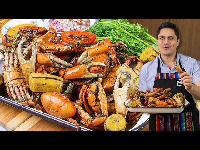 Video thumbnail for CANGREJOS CRIOLLOS 🇪🇨    La receta de la Cangrejada Ecuatoriana | KWA