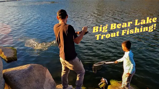 Video thumbnail for Big Bear Lake, California || Summer Trout Fishing with Family