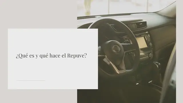 'Video thumbnail for ¿Qué es y qué hace el Repuve?'