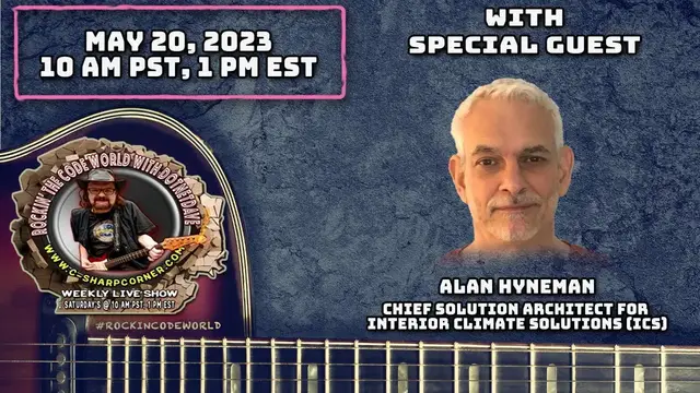 'Video thumbnail for Rockin’ The Code World with dotNetDave ft. Alan Hyneman Ep. 80'