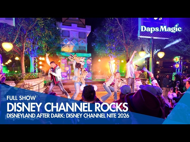 Video thumbnail for Disney Channel Rocks 4K | Disneyland After Dark: Disney Channel Nite 2026