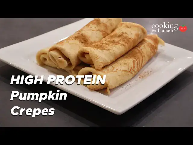 Video thumbnail for High-Protein Pumpkin Spice Crepes – Fall Breakfast Upgrade