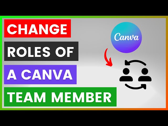 Video thumbnail for How To Change Roles Of A Canva Team Member? [in 2025]