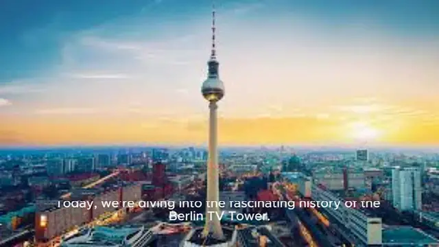 Video thumbnail for Television Tower Berlin