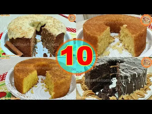 Video thumbnail for 4 BOLOS CASEIROS MAIS VENDIDOS NA CONFEITARIA - n° 10 - Culinária Terapia por Dyne e Zinha