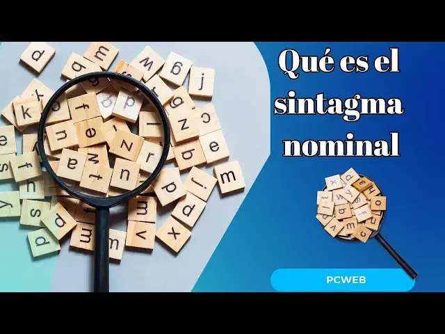 Video thumbnail for Qué es el sintagma nominal, definición y características