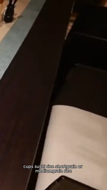 Video thumbnail for sushi recipe