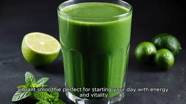 Video thumbnail for Green Power Drink