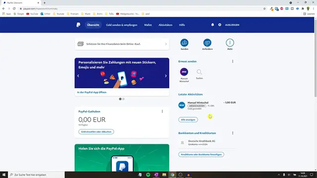 Video thumbnail for Paypal Geld Zurückbuchen ✅ TOP ANLEITUNG_ Wie Zahlung & Überweisung mit Käuferschutz Zurückziehen_ (720p_25fps_H264-192kbit_AAC)