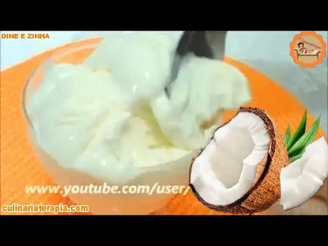 Video thumbnail for Sorvete Cremoso de Coco Super Fácil de Fazer - Dyne e Zinha