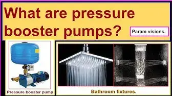 Video thumbnail for What are pressure booster pumps?/ How to increase water pressure in residential buildings?