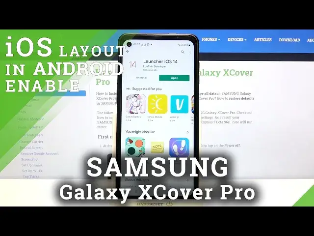 Video thumbnail for How to Apply iOS Launcher in Samsung Galaxy XCover Pro – Apple Layout on Android