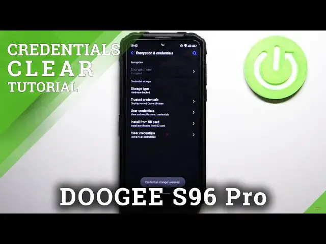 Video thumbnail for How to Clear Credentials on DOOGEE S96 Pro – Remove All Credentials