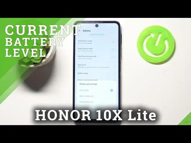 'Video thumbnail for How to Show Up Battery Percentage in HONOR 10X Lite – Battery Options'