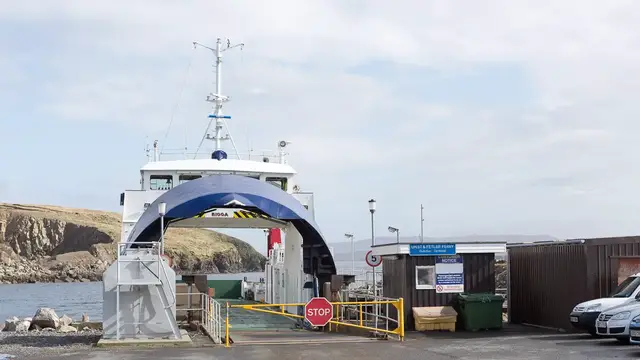 Video thumbnail for Yell - Transferinsel nach Unst im Norden der Shetlands