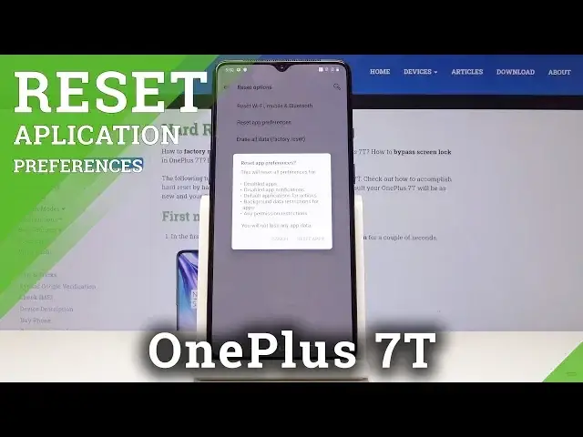 'Video thumbnail for How to Restore Default Apps Settings in OnePlus 7T - Reset App Preferences'
