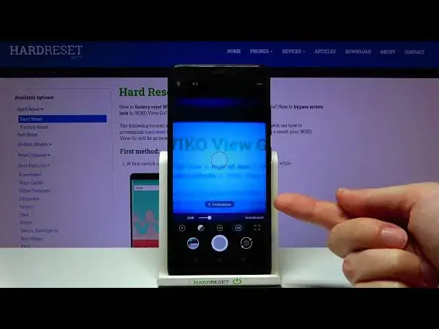 'Video thumbnail for How to Use Camera Pro Mode on WIKO View Go'