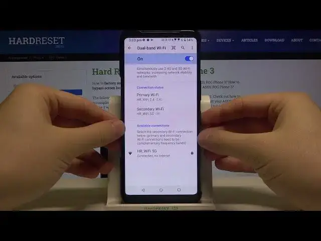 Video thumbnail for How to Activate Dual Band Wi-Fi in ASUS ROG Phone 3? 2 WiFi Networks