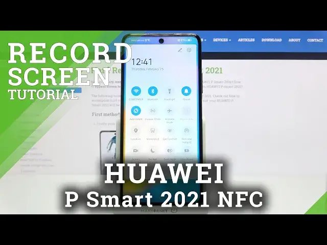 Video thumbnail for How to Record Screen on HUAWEI P Smart 2021 NFC – Start Screen Recording