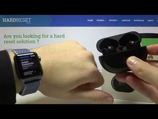 Video thumbnail for Huawei FreeBuds Pro - Connect with Apple Watch