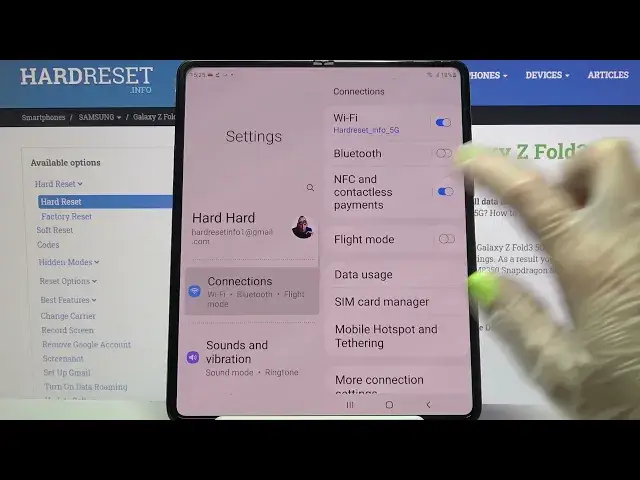 'Video thumbnail for How to Turn On Fast Charging on SAMSUNG Galaxy Z Fold 3 – Switch Charging Type'