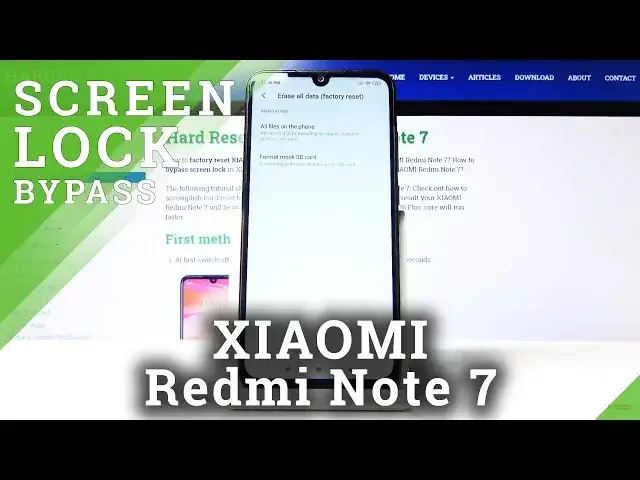 Video thumbnail for How to Bypass Google Lock in XIAOMI Redmi Note 7 – Skip Google Verification