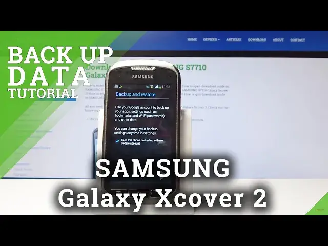 Video thumbnail for How to Enable Google Backup in Samsung Galaxy Xcover 2 - Create Backup Account