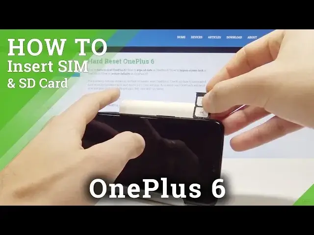 Video thumbnail for How to Insert SIM in OnePlus 6 - Nano SIM Slot