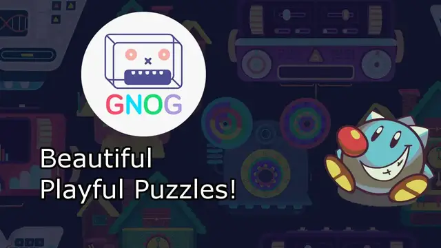 Video thumbnail for Let's Play Gnog: Vibrant, Playful Point & Puzzle with Giant Robot Heads!