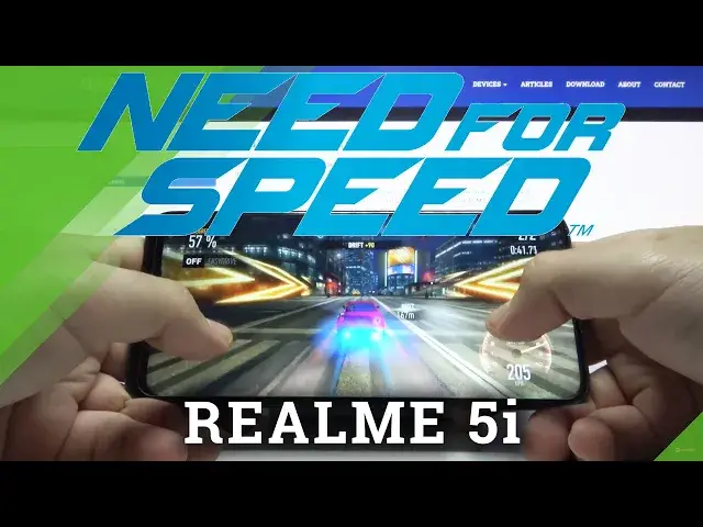 'Video thumbnail for Performance Test of REALME 5i - NFS No Limits Gameplay'